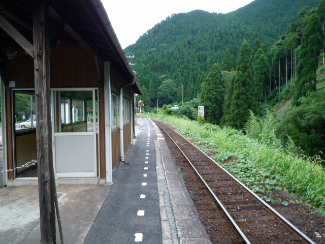 美作河井駅１１