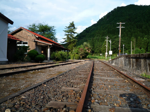美作河井駅７